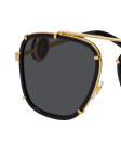 Schwarz / Goldfarben