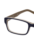Blau / Beige