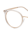 Transparent / Goldfarben