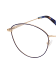 Blau / Goldfarben