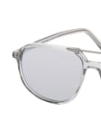 Transparent / Grau