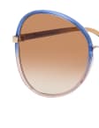 Blau / Transparent