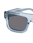 Blue / Transparent