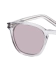 Transparent / Grau