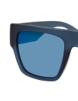 Transparent / Blau