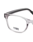 Transparent / Grau