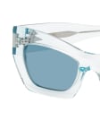 Blau / Transparent