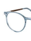 Blau / Transparent