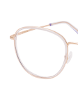 Transparent / Goldfarben