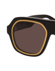 Schwarz / Goldfarben