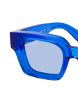 Transparent / Blau