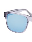 Transparent / Grau