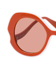 Orange / Weiß