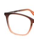 Braun / Orange / Transparent