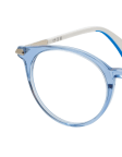 Blau / Transparent
