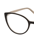 Schwarz / Beige