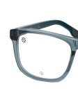 Blau / Transparent