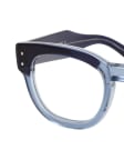 Blau / Transparent