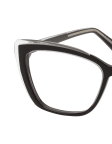 Schwarz / Transparent