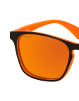 Schwarz / Orange