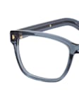 Transparent / Blau
