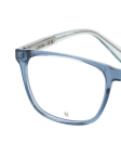 Blau / Transparent