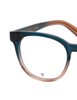 Blau / Braun / Transparent