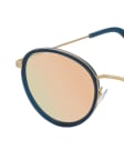 Blau / Goldfarben