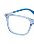 Blau / Transparent