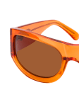 Orange / Transparent