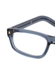 Transparent / Blau