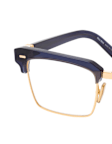 Blau / Goldfarben