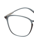 Transparent / Blau