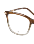 Braun / Transparent / Grau