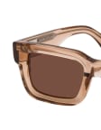 Marron / Transparent
