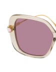 Beige / Transparent