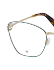 Blau / Goldfarben