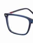 Transparent / Blau