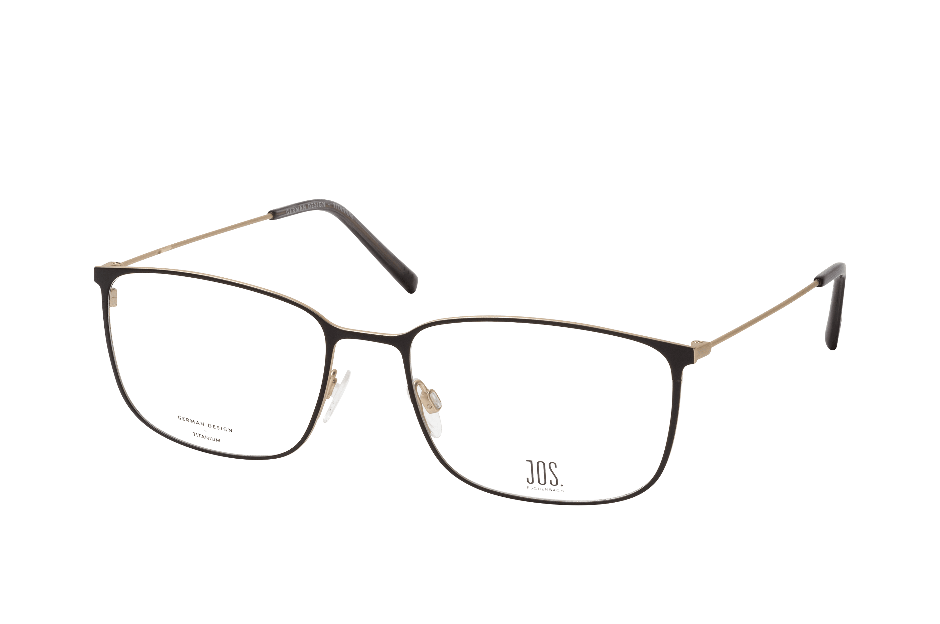 Monture De Lunettes Jos Eschenbach Titane Gris - Neuf Avec étiquettes, Modèle 981524 10