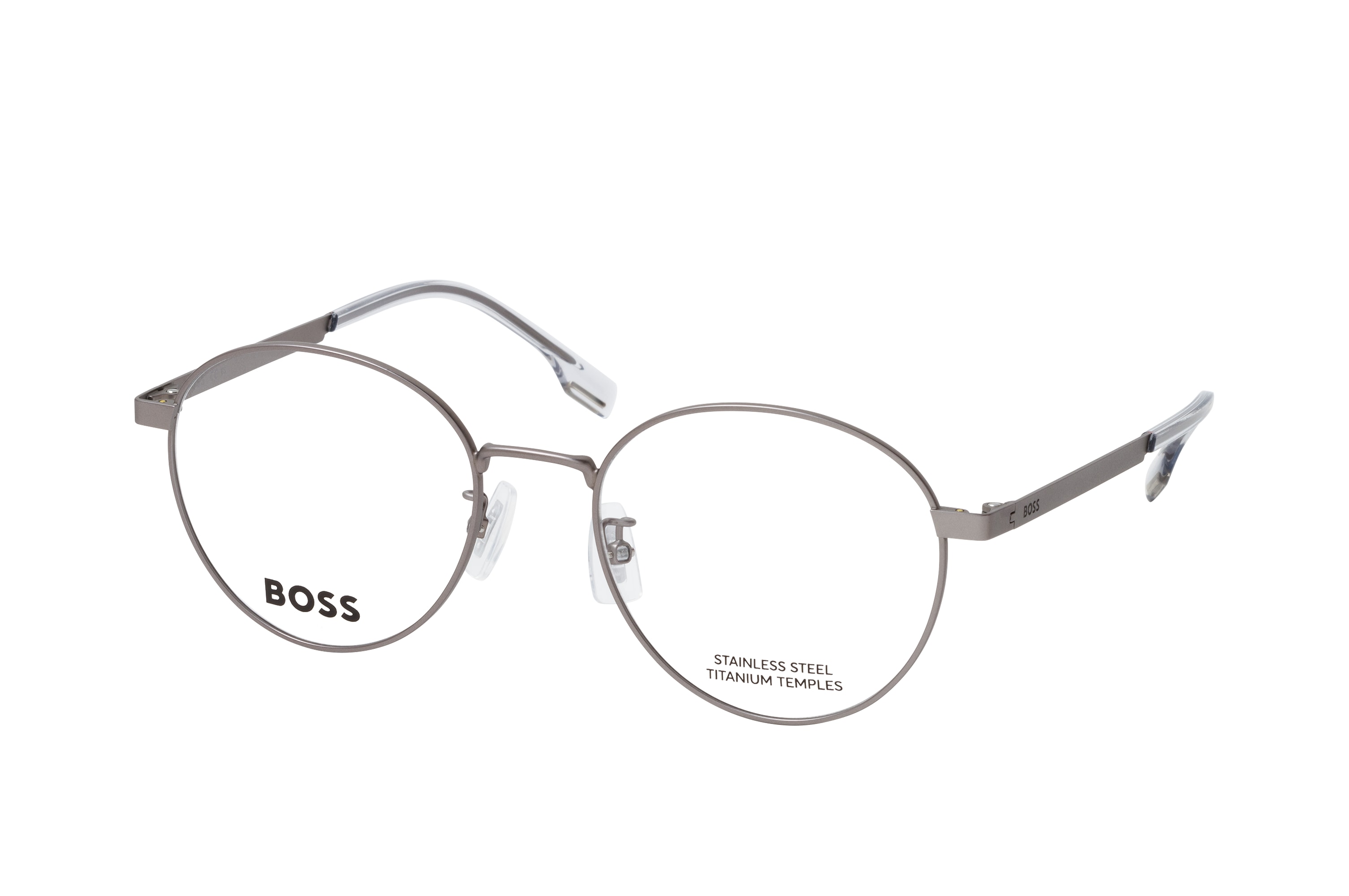 メガネ Hugo Boss Titanium Glasses BOSS1475F R81 Silver Buy BOSS BOSS 1475/F R81 Glasses