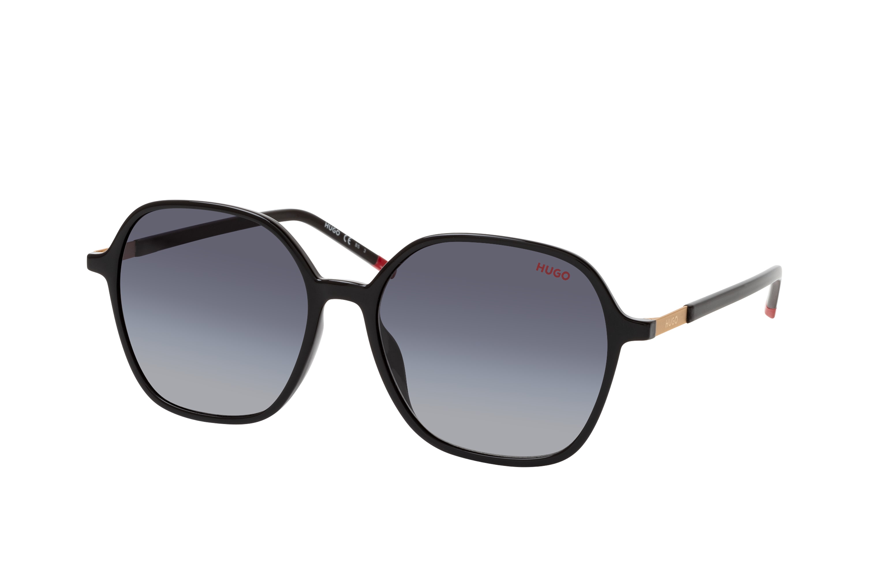 Lunettes De Soleil Femme Hugo Boss BOSS 0100/S - Monture Mauve Translucide - Neuves Avec étiquette Et Boîte