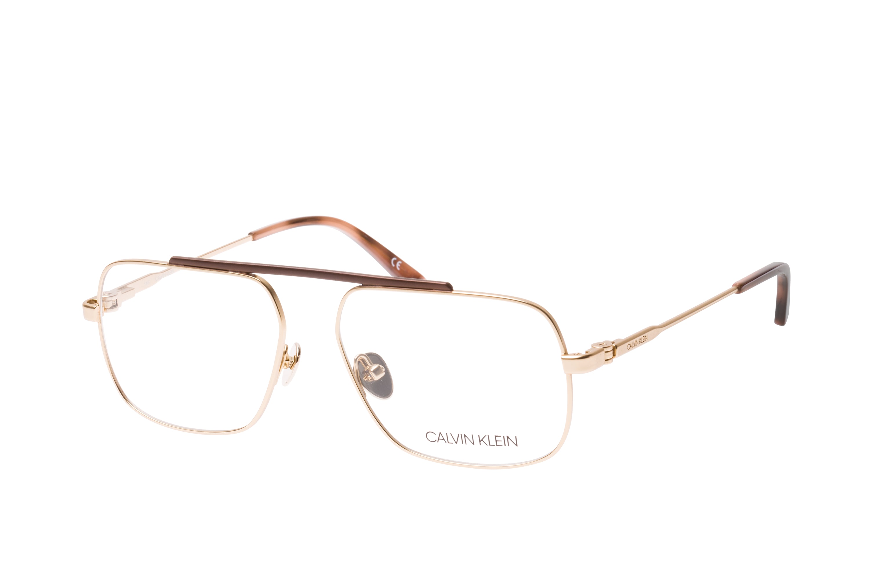 カルバンクライン サングラス ゴールド／シルバー CK18116S-717 calvin-klein-ck18116s-717-hd-
