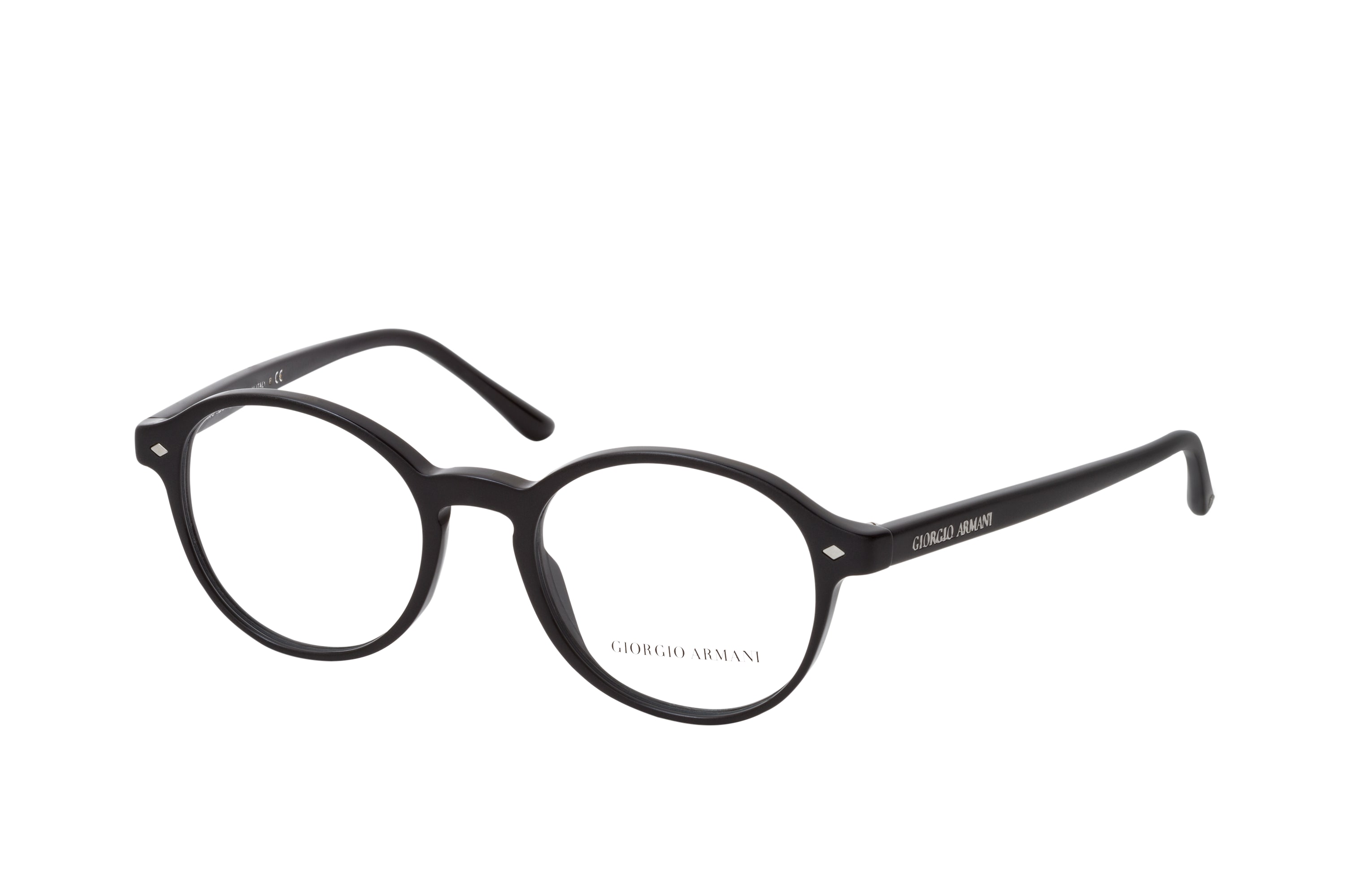 Giorgio Armani outlets Men's Black Rubber 54mm Eyeglasses!