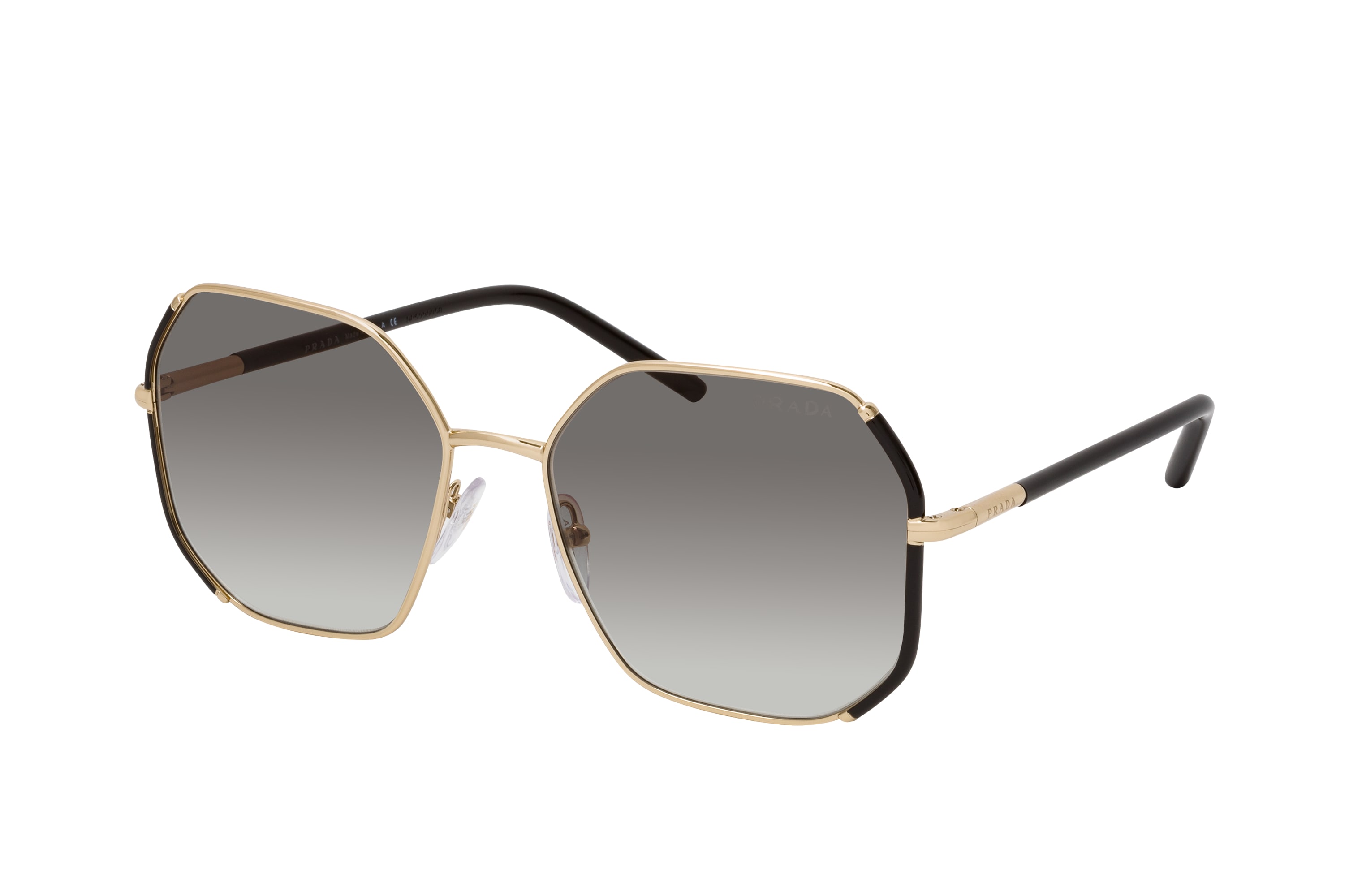 Prada hexagon sunglasses best sale