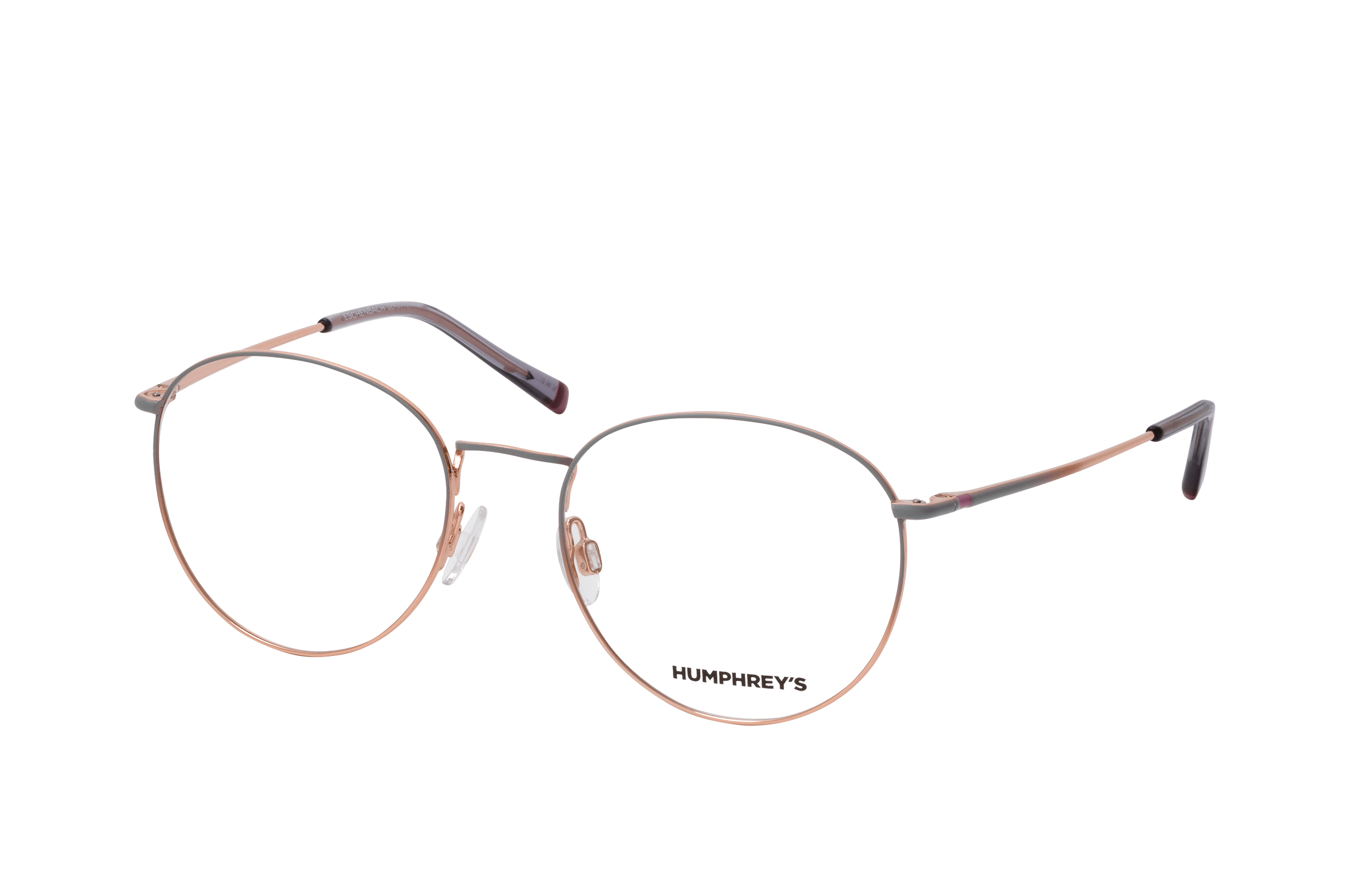 Monture De Lunettes Demi-branche Eschenbach HUMPHREY 585237 50 - Rouge Foncé, Neuf Sans étiquette