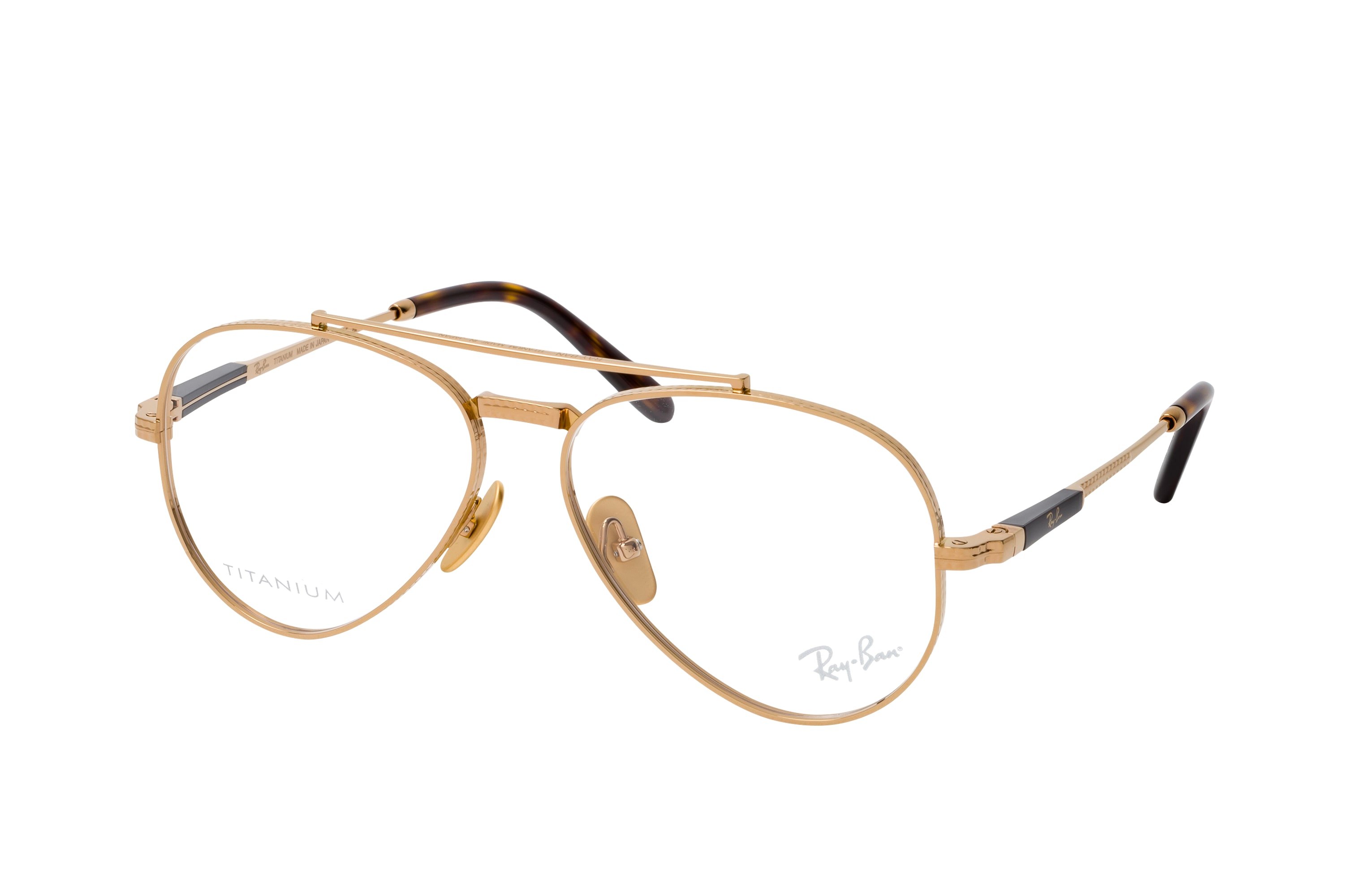 Commandez la Lunettes de vue Ray Ban Aviator Titanium RX 8225V 1220