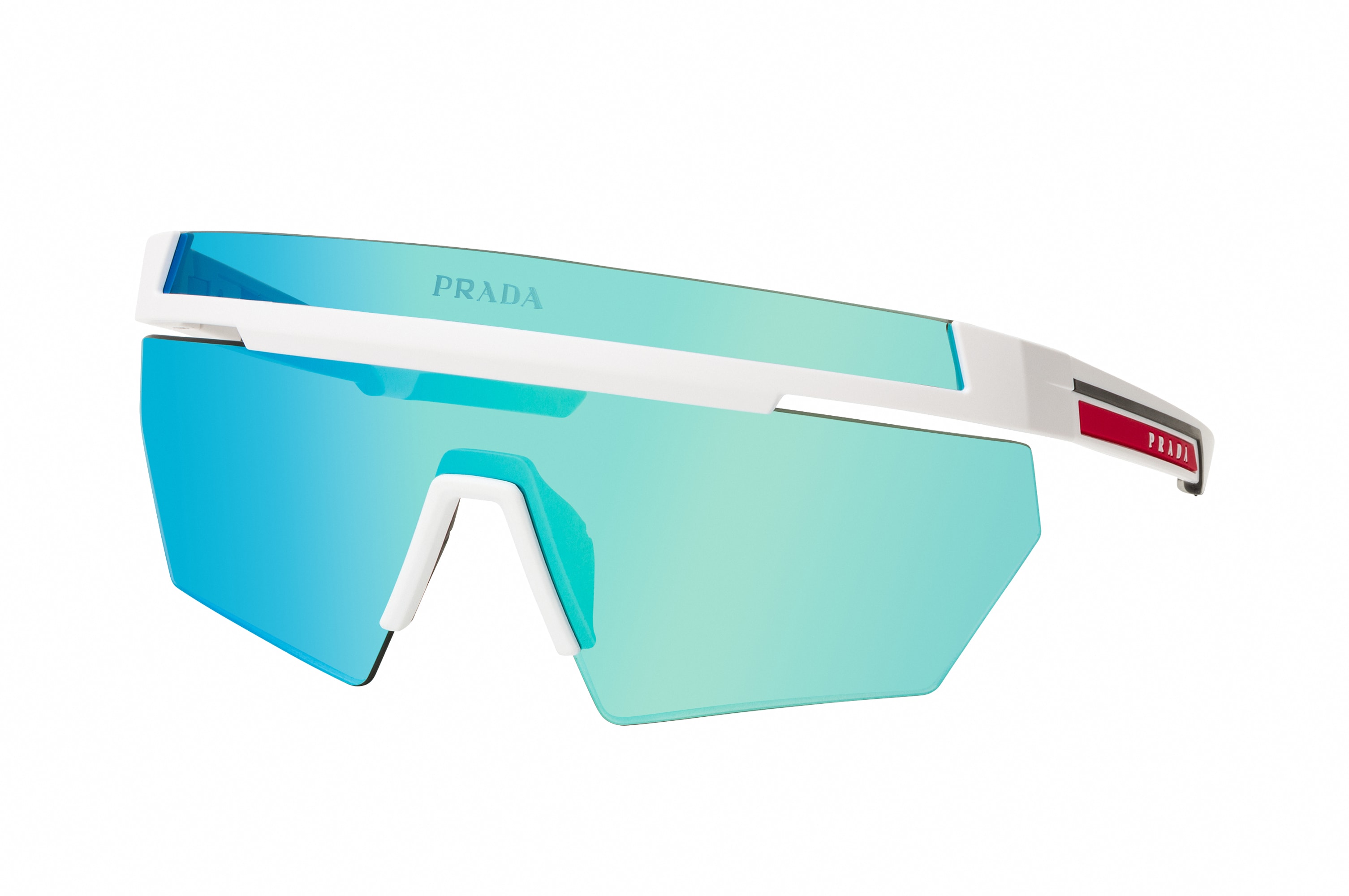 Lion Heart Polarized Sunglasses - Shield Lens & Crystal