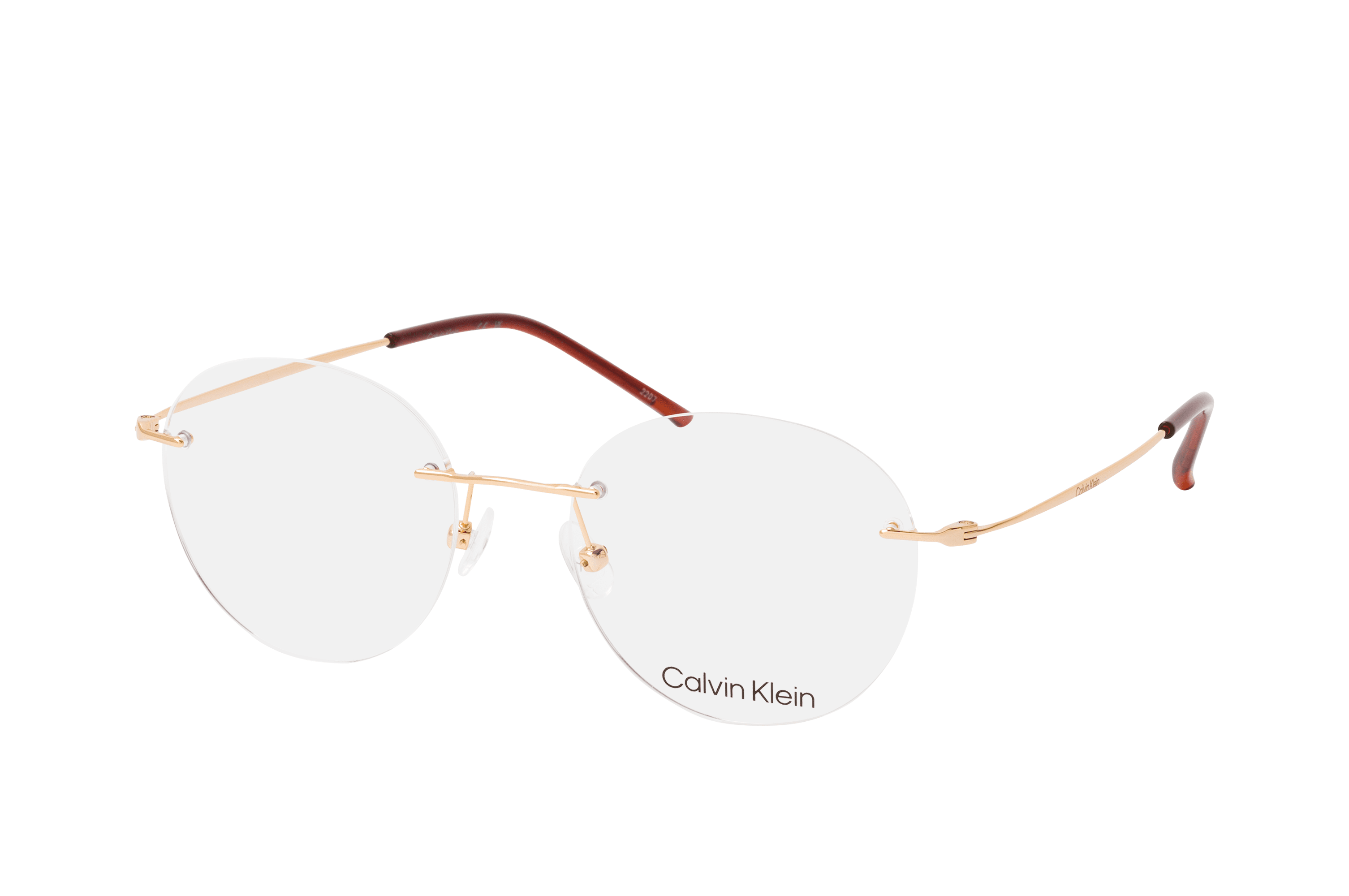 Calvin klein rimless glasses online