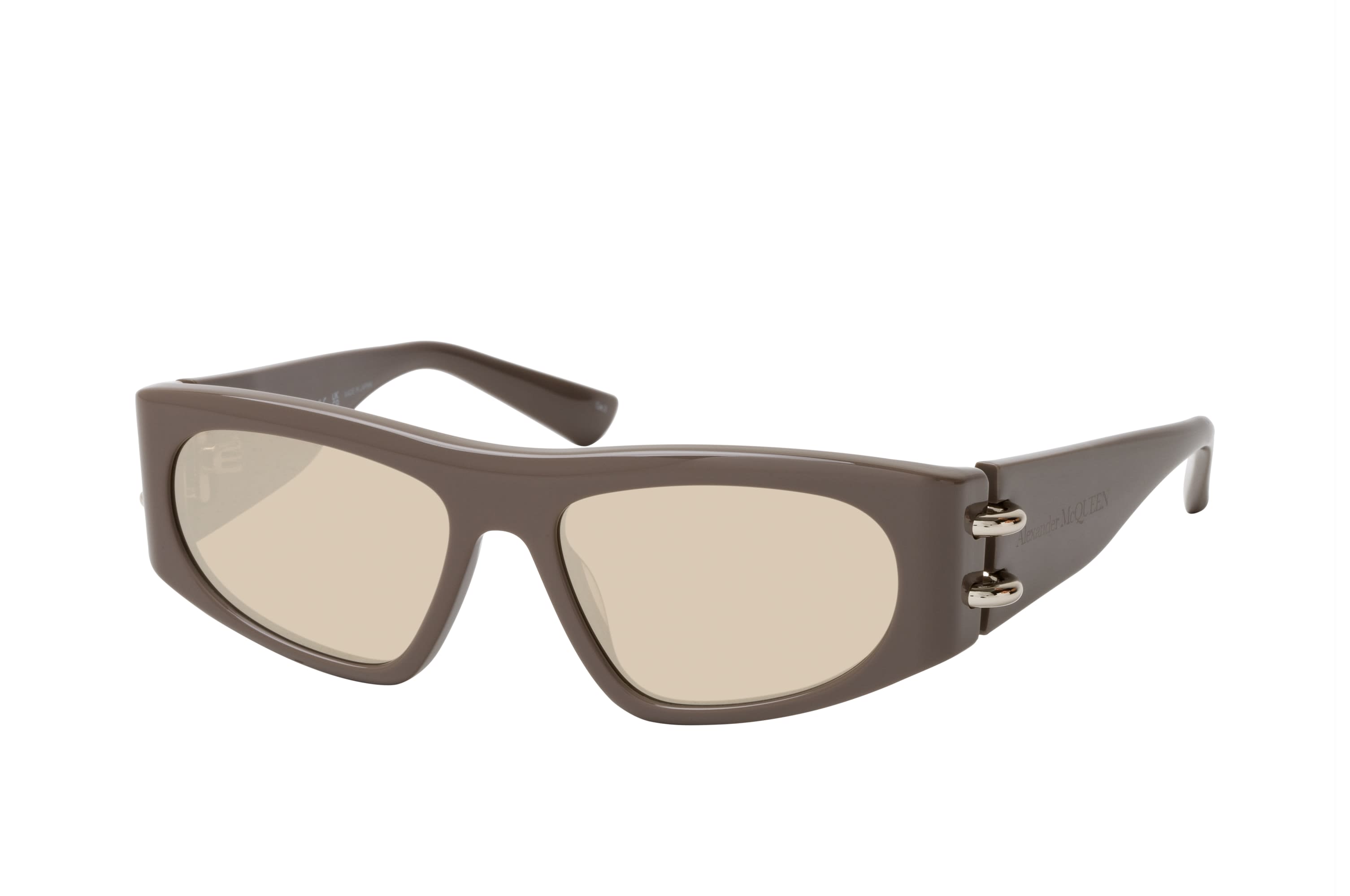 ALEXANDER MCQUEEN Woman Sunglasses Brown AM0471S 004 Buy