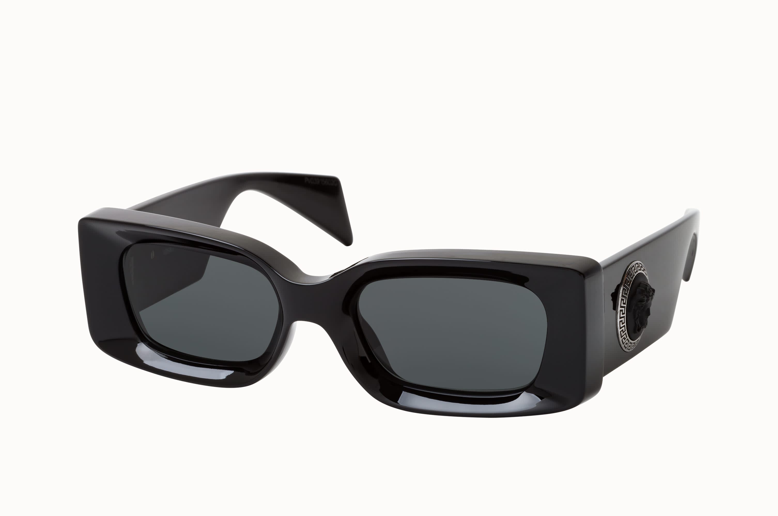 Versace thick frame glasses top